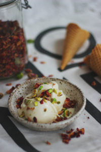 domowe lody pistacjowe